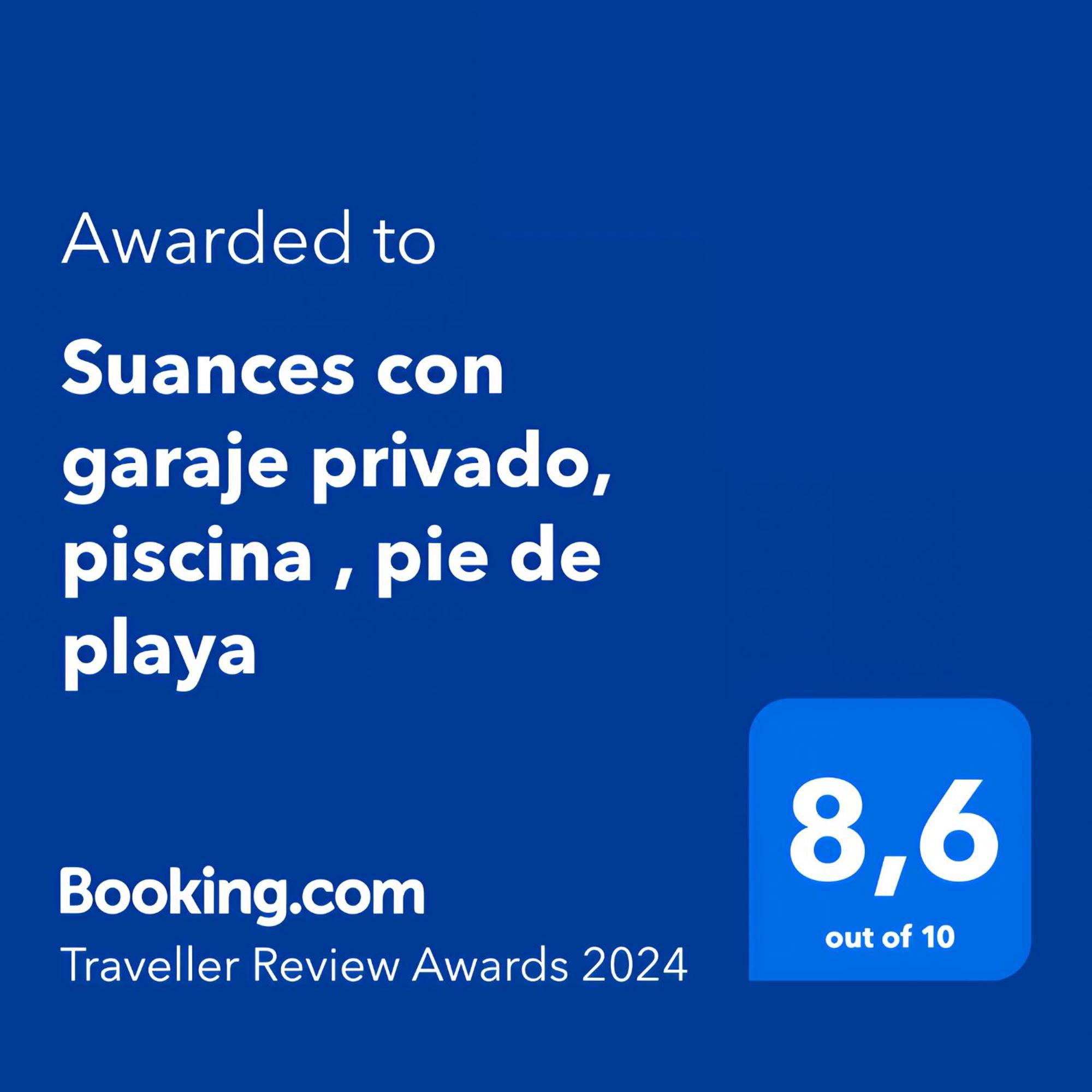 Suances Con Garaje Privado, Piscina , Pie De Playa Apartment Bagian luar foto